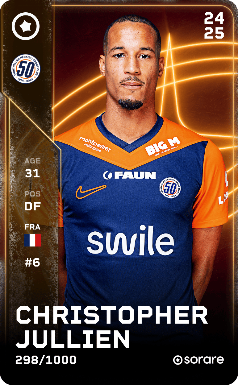 Christopher Jullien 2024-25 • Limited 298/1000