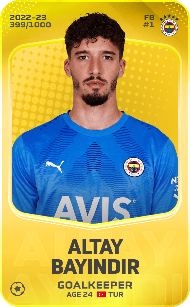 Altay Bayındır 2022-23 • Limited 399/1000
