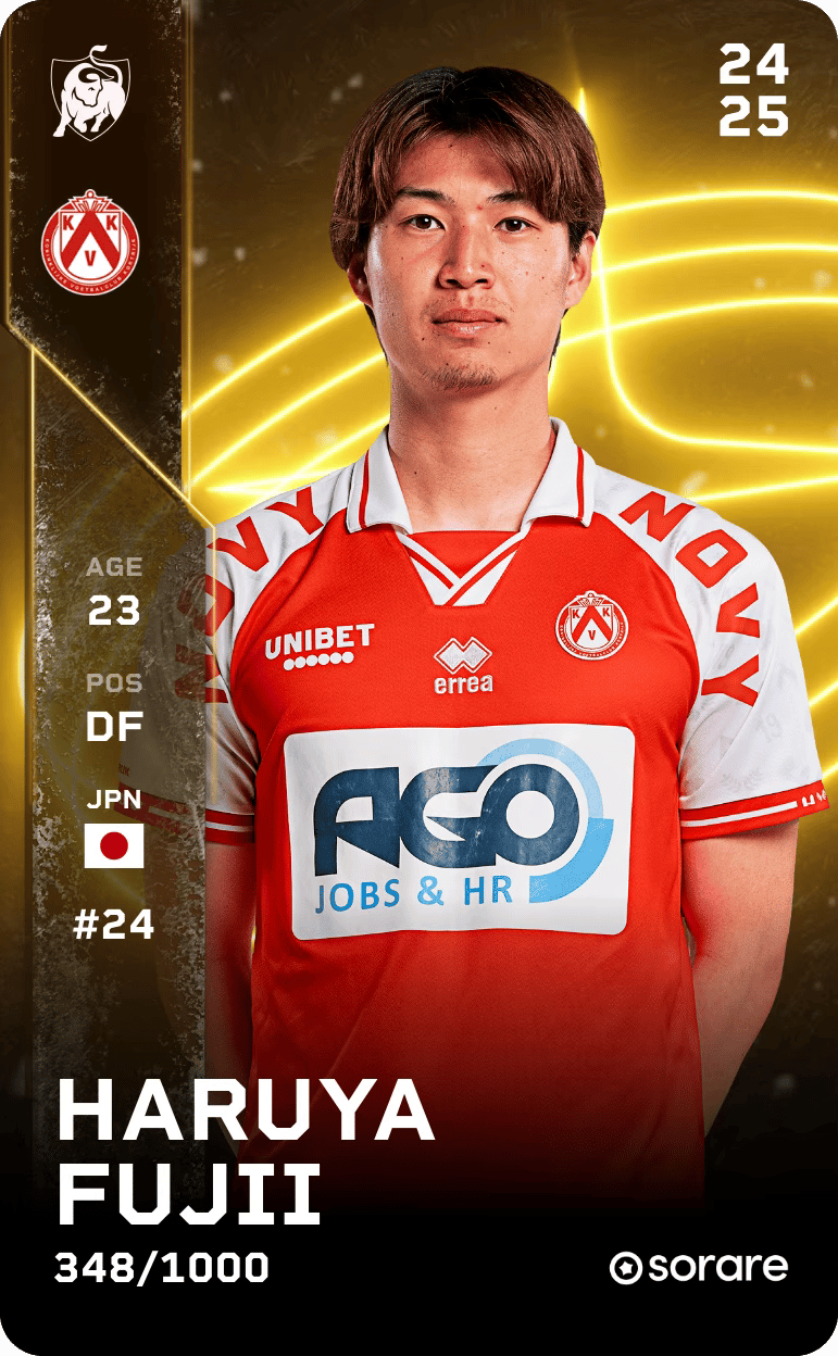 Haruya Fujii 2024-25 • Limited 348/1000