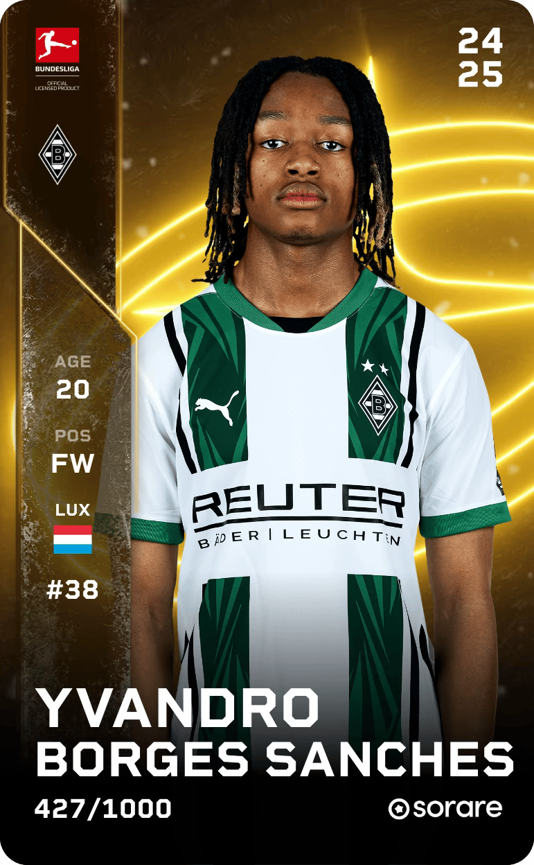 Yvandro Borges Sanches 2024-25 • Limited 427/1000