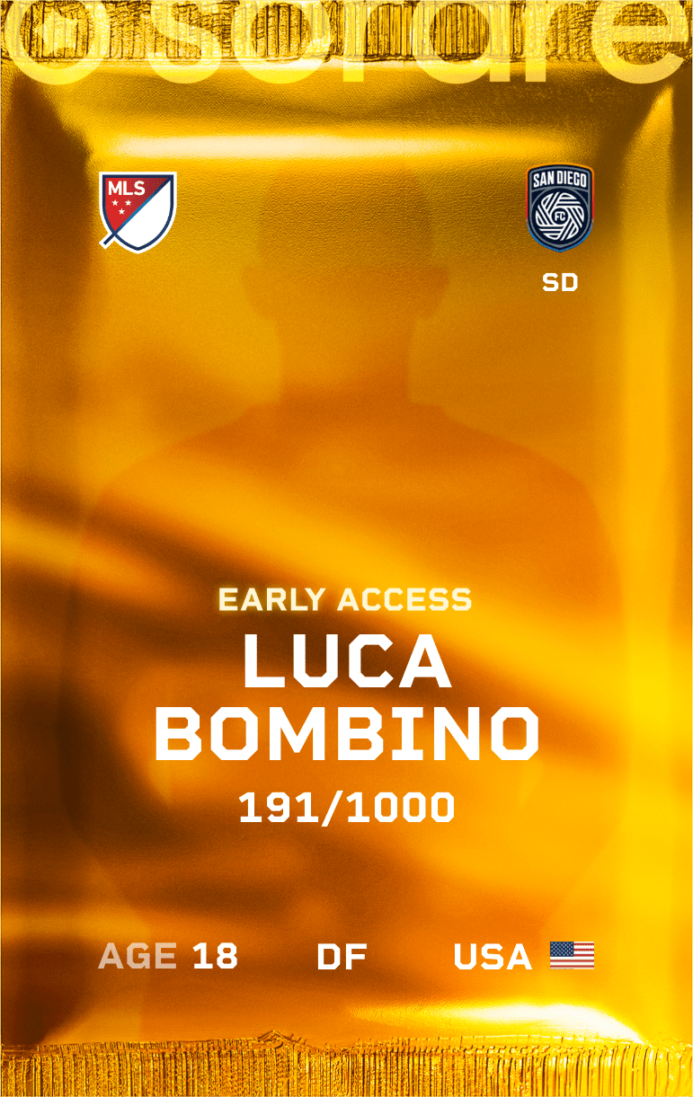 Luca Bombino 2025-26 • Limited 191/1000