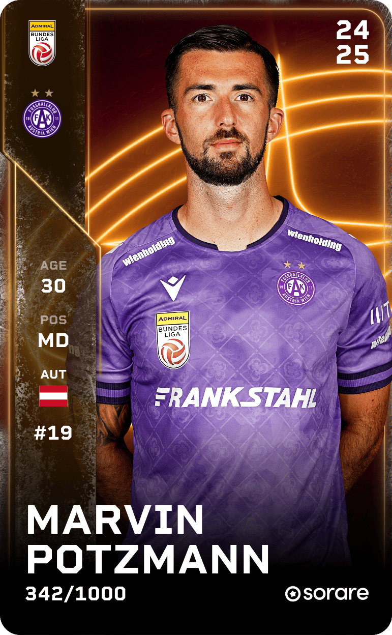 Marvin Potzmann 2024-25 • Limited 342/1000