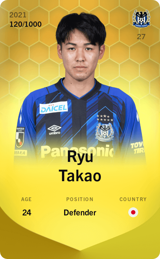 Ryu Takao 2021-22 • Limited 120/1000