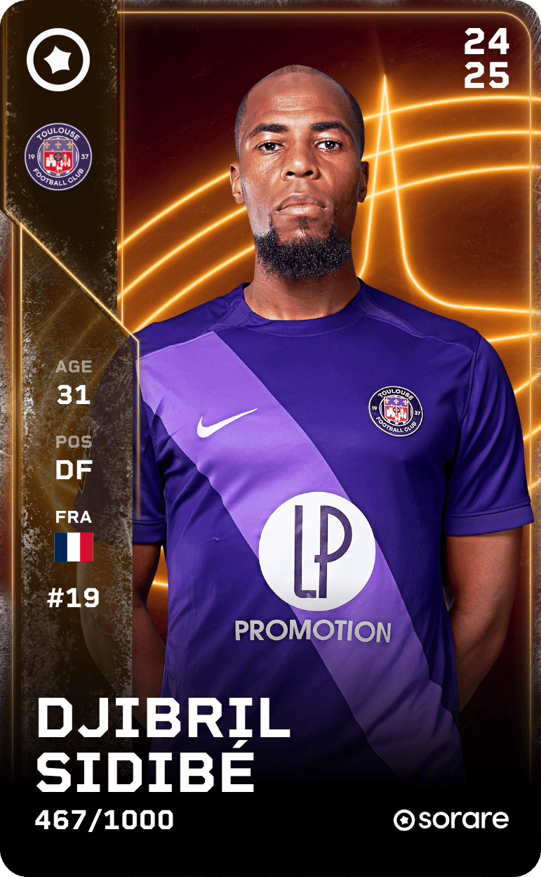 Djibril Sidibé 2024-25 • Limited 467/1000