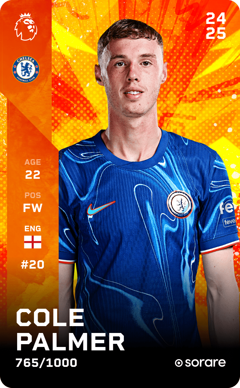Cole Palmer 2024-25 • Limited 765/1000