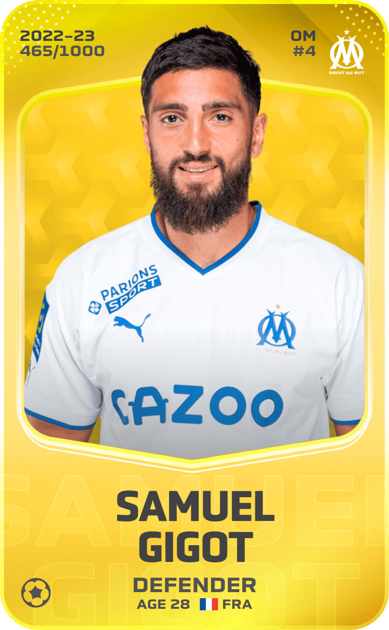 Samuel Gigot 2022-23 • Limited 465/1000