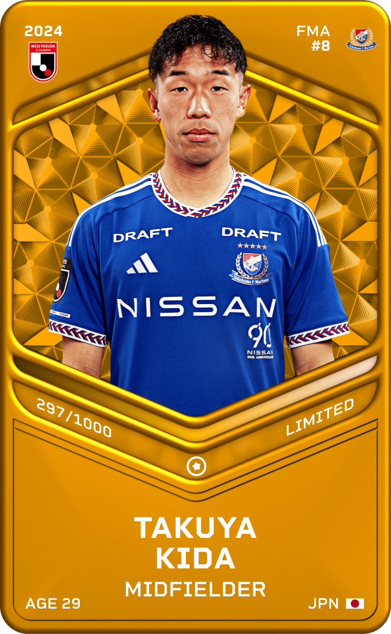 Takuya Kida 2024-25 • Limited 297/1000