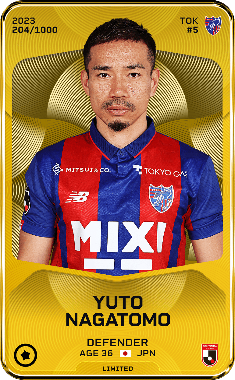 Yuto Nagatomo 2023-24 • Limited 204/1000