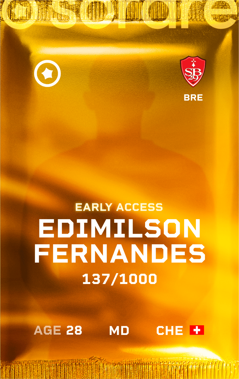 Edimilson Fernandes 2024-25 • Limited 137/1000