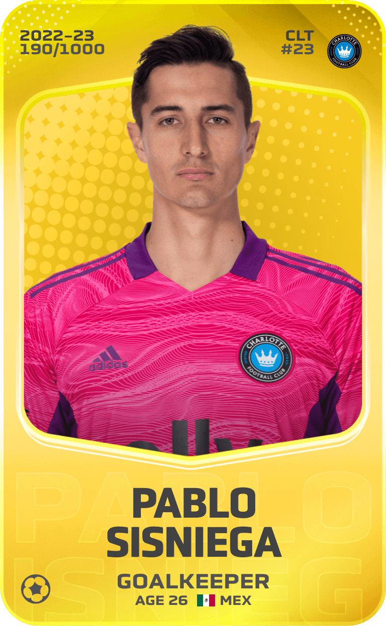 Pablo Sisniega 2022-23 • Limited 190/1000