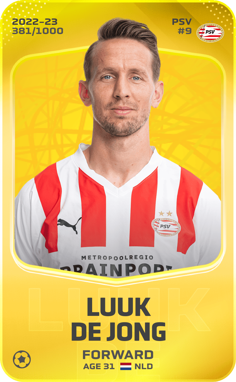 Luuk de Jong 2022-23 • Limited 381/1000
