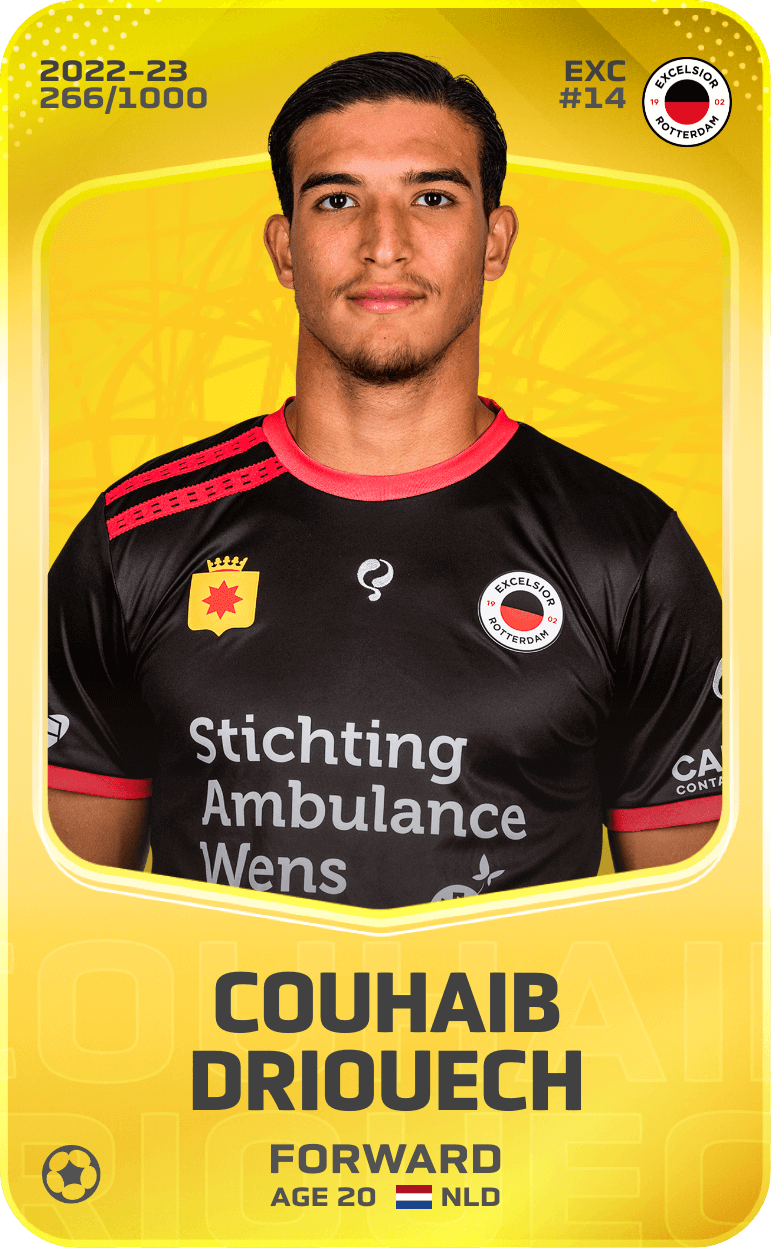 Couhaib Driouech 2022-23 • Limited 266/1000