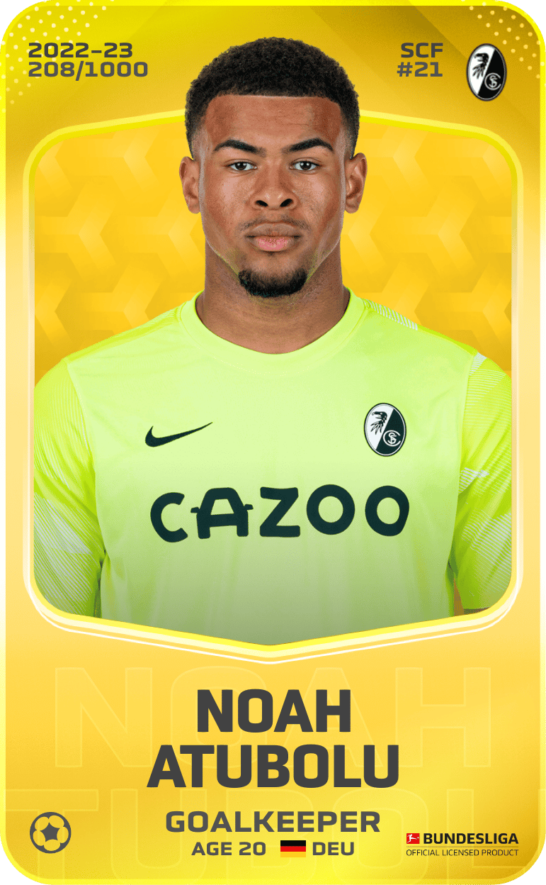 Noah Atubolu 2022-23 • Limited 208/1000