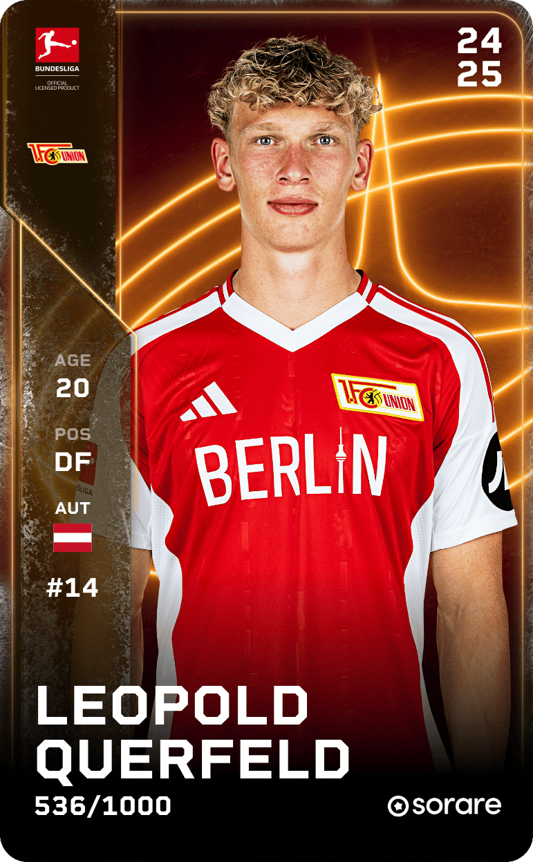 Leopold Querfeld 2024-25 • Limited 536/1000