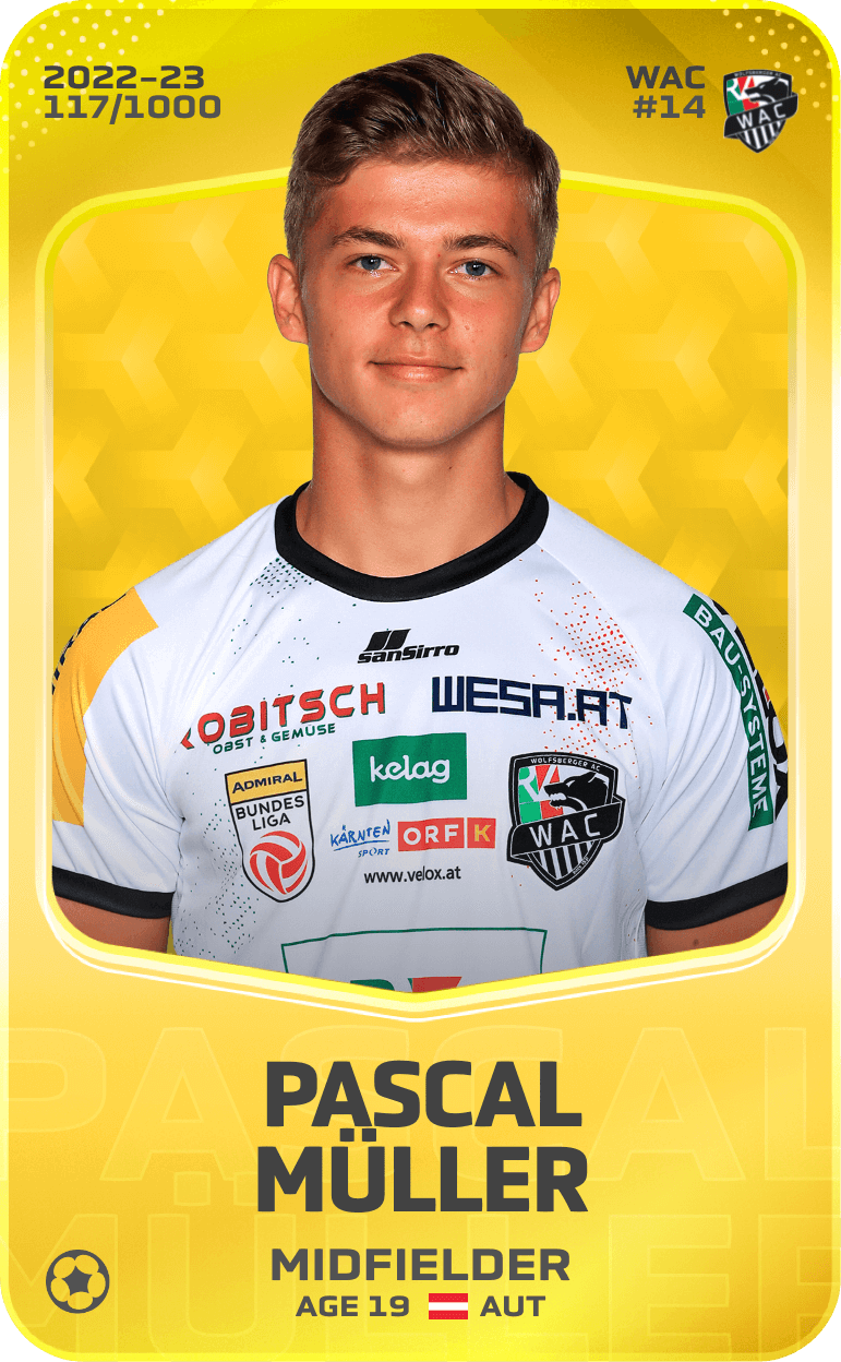 Pascal Müller 2022-23 • Limited 117/1000
