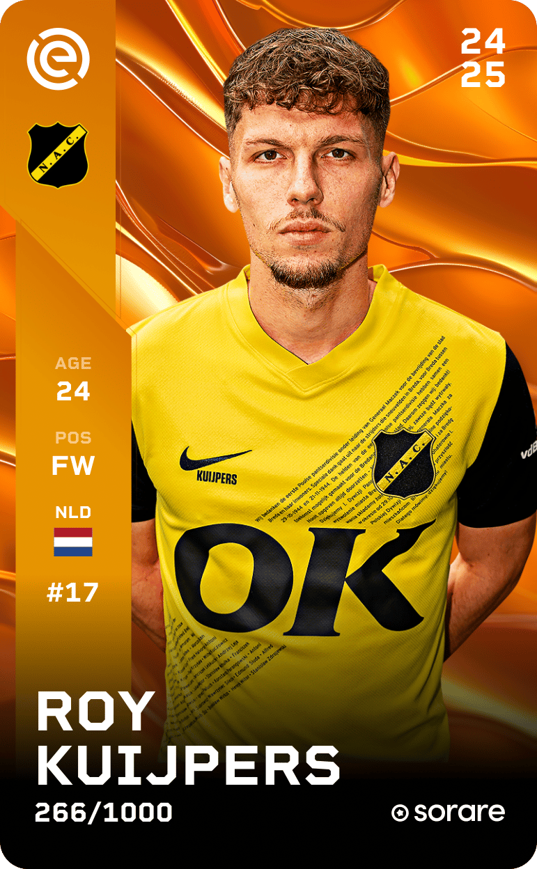 Roy Kuijpers 2024-25 • Limited 266/1000