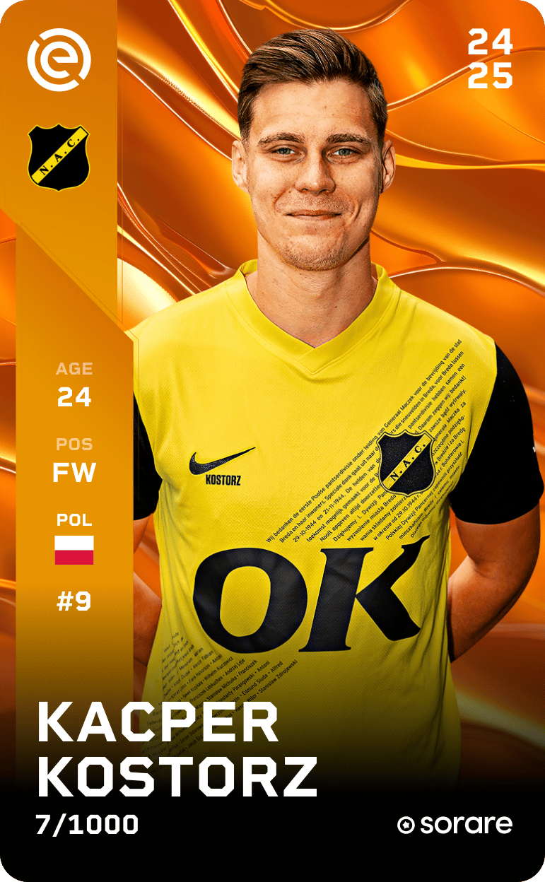 Kacper Kostorz 2024-25 • Limited 7/1000