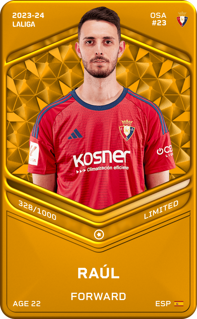 Raúl 2023-24 • Limited 328/1000