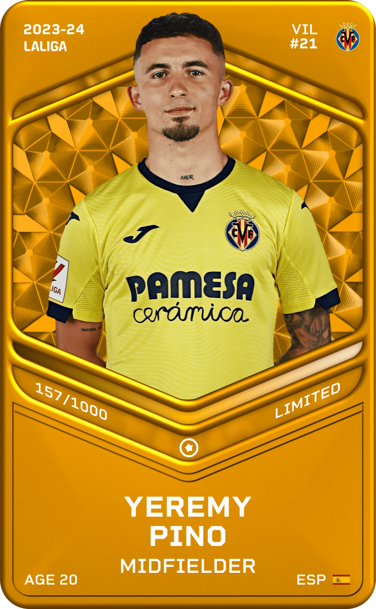 Yeremy Pino 2023-24 • Limited 157/1000