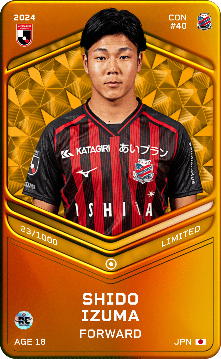 Shido Izuma 2024-25 • Limited 23/1000