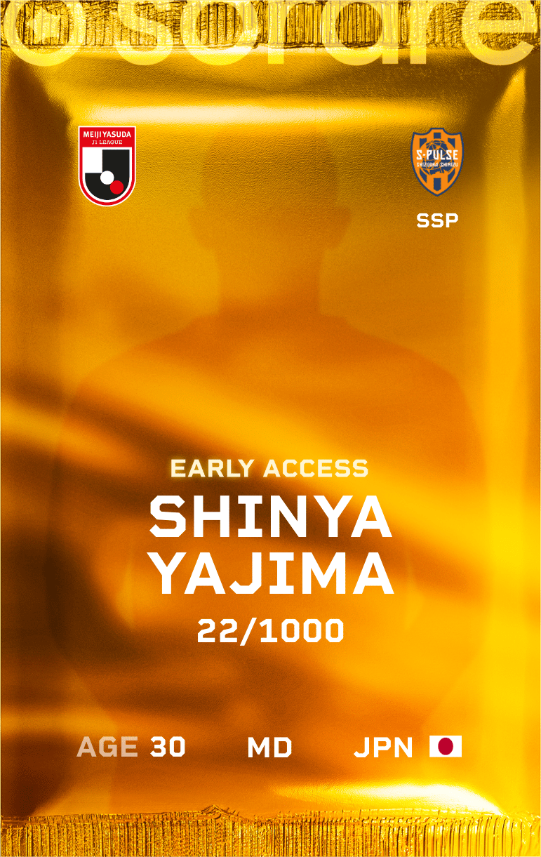 Shinya Yajima 2025-26 • Limited 22/1000