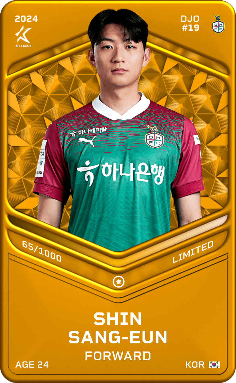 Shin Sang-Eun 2024-25 • Limited 65/1000