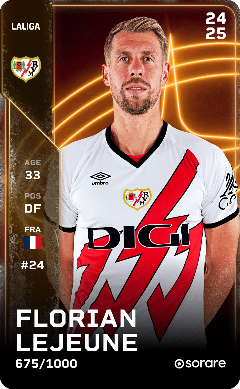 Florian Lejeune 2024-25 • Limited 675/1000