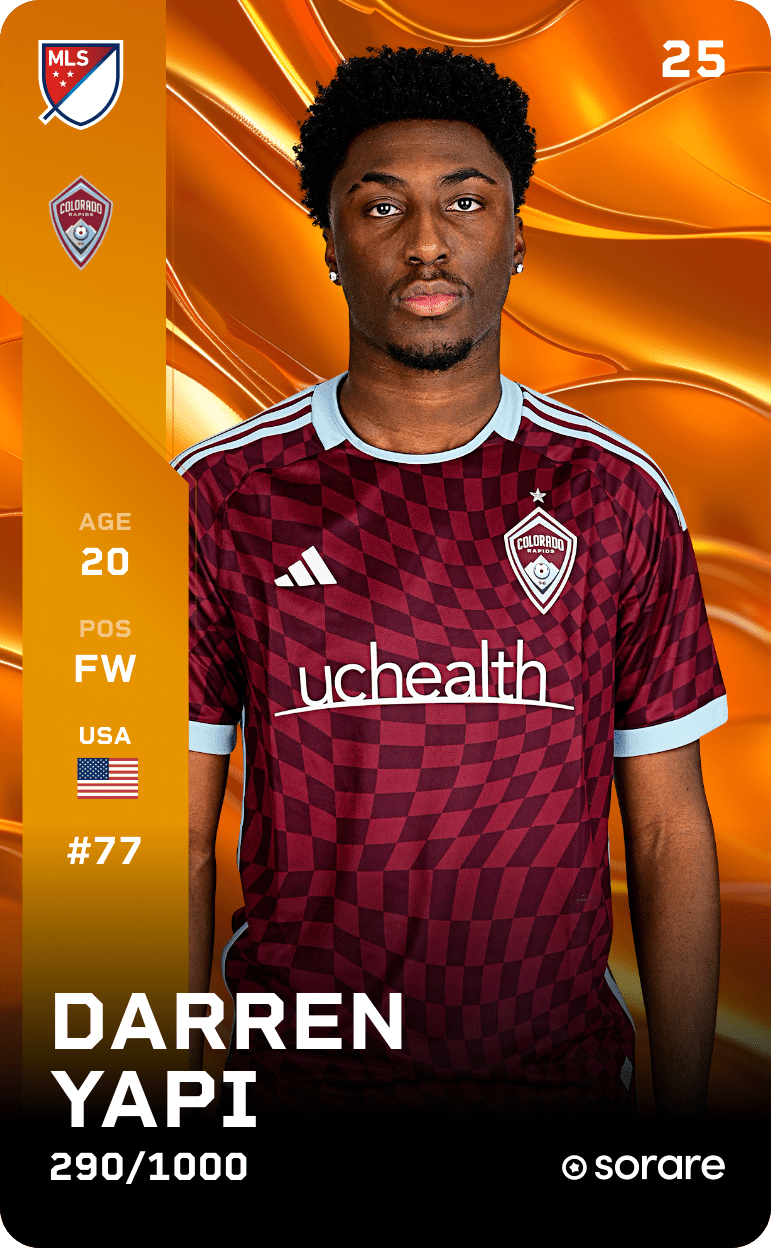 Darren Yapi 2025-26 • Limited 290/1000