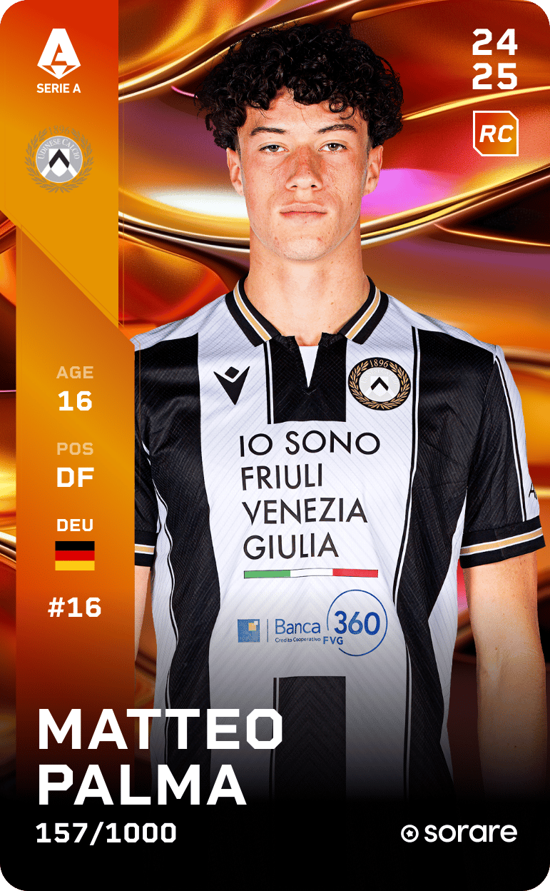 Matteo Palma 2024-25 • Limited 157/1000