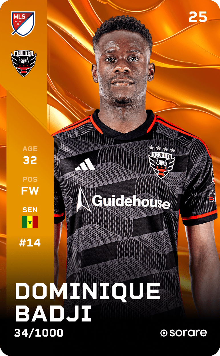 Dominique Badji 2025-26 • Limited 34/1000