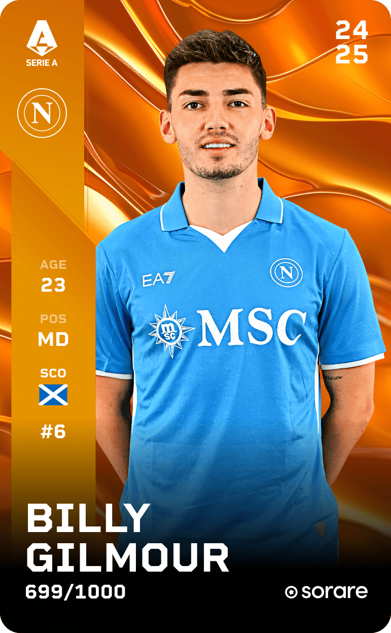 Billy Gilmour 2024-25 • Limited 699/1000