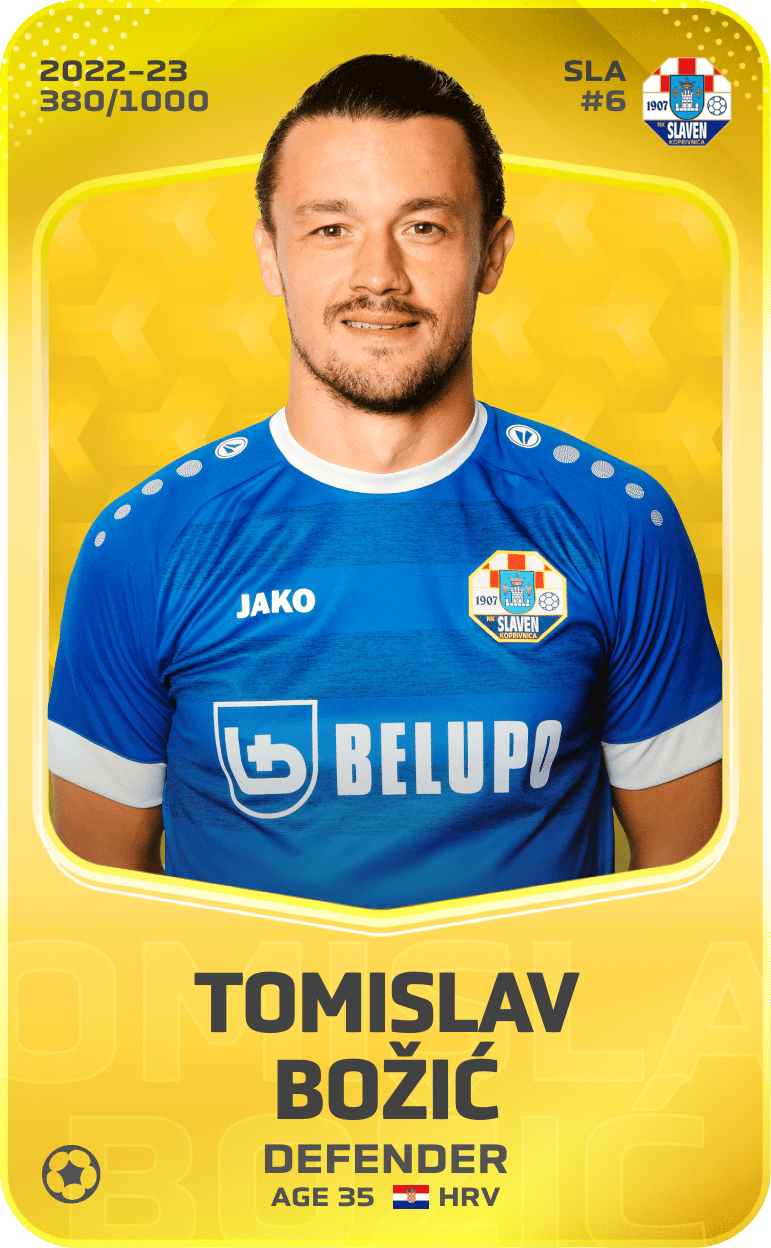 Tomislav Božić 2022-23 • Limited 380/1000