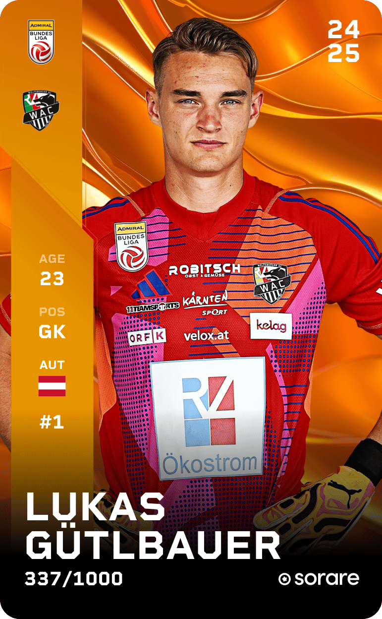 Lukas Gütlbauer 2024-25 • Limited 337/1000