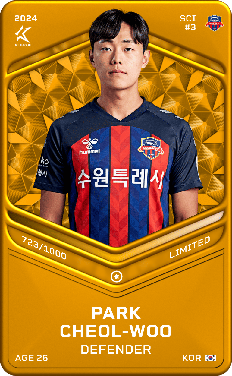 Park Cheol-Woo 2024-25 • Limited 723/1000