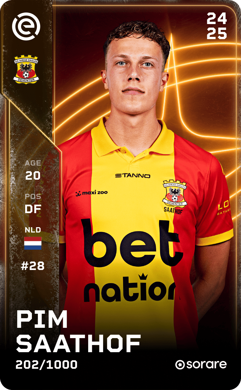 Pim Saathof 2024-25 • Limited 202/1000