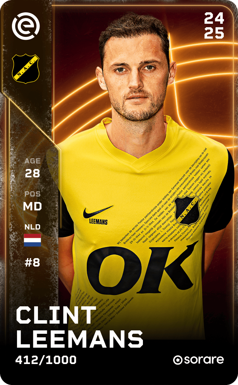 Clint Leemans 2024-25 • Limited 412/1000