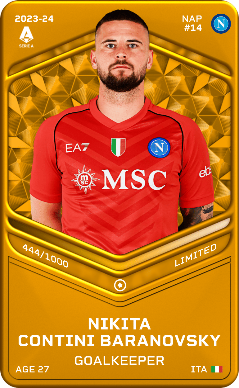 Nikita Contini Baranovsky 2023-24 • Limited 444/1000