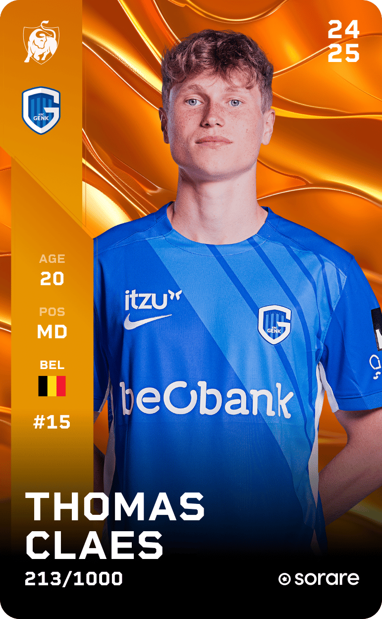 Thomas Claes 2024-25 • Limited 213/1000