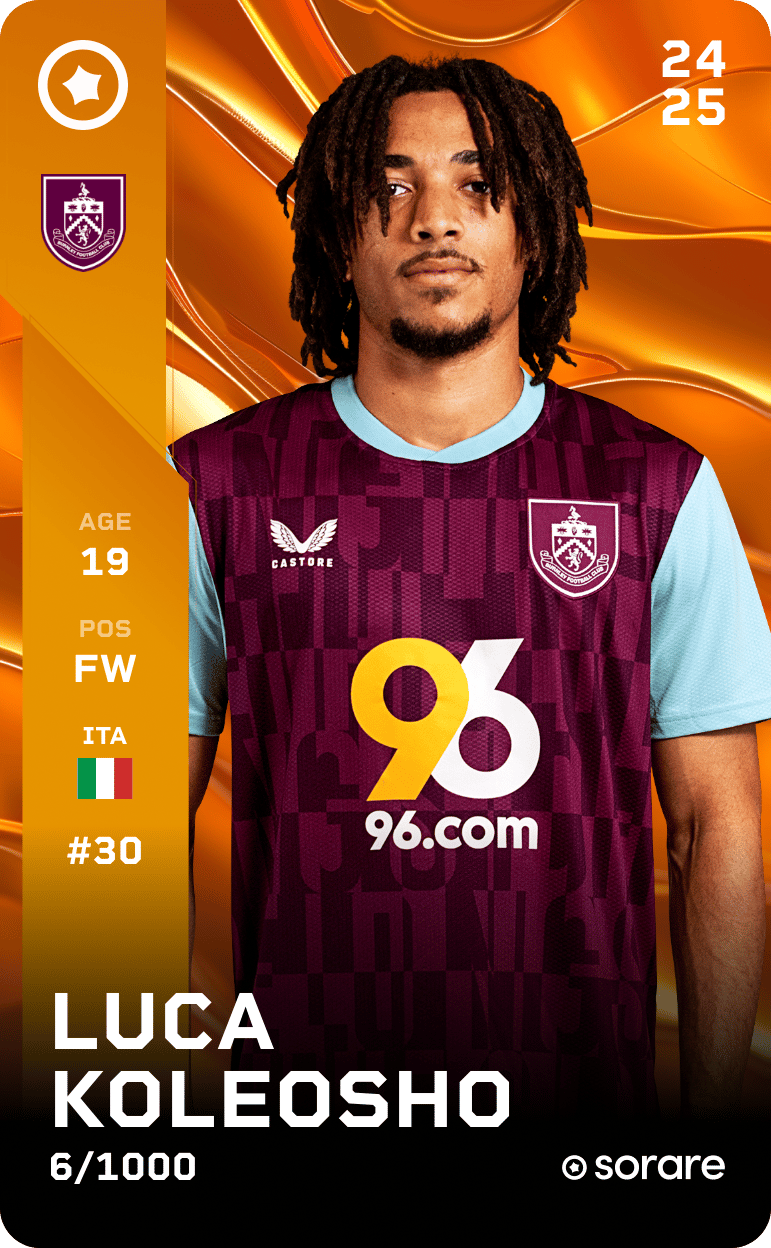 Luca Koleosho 2024-25 • Limited 6/1000
