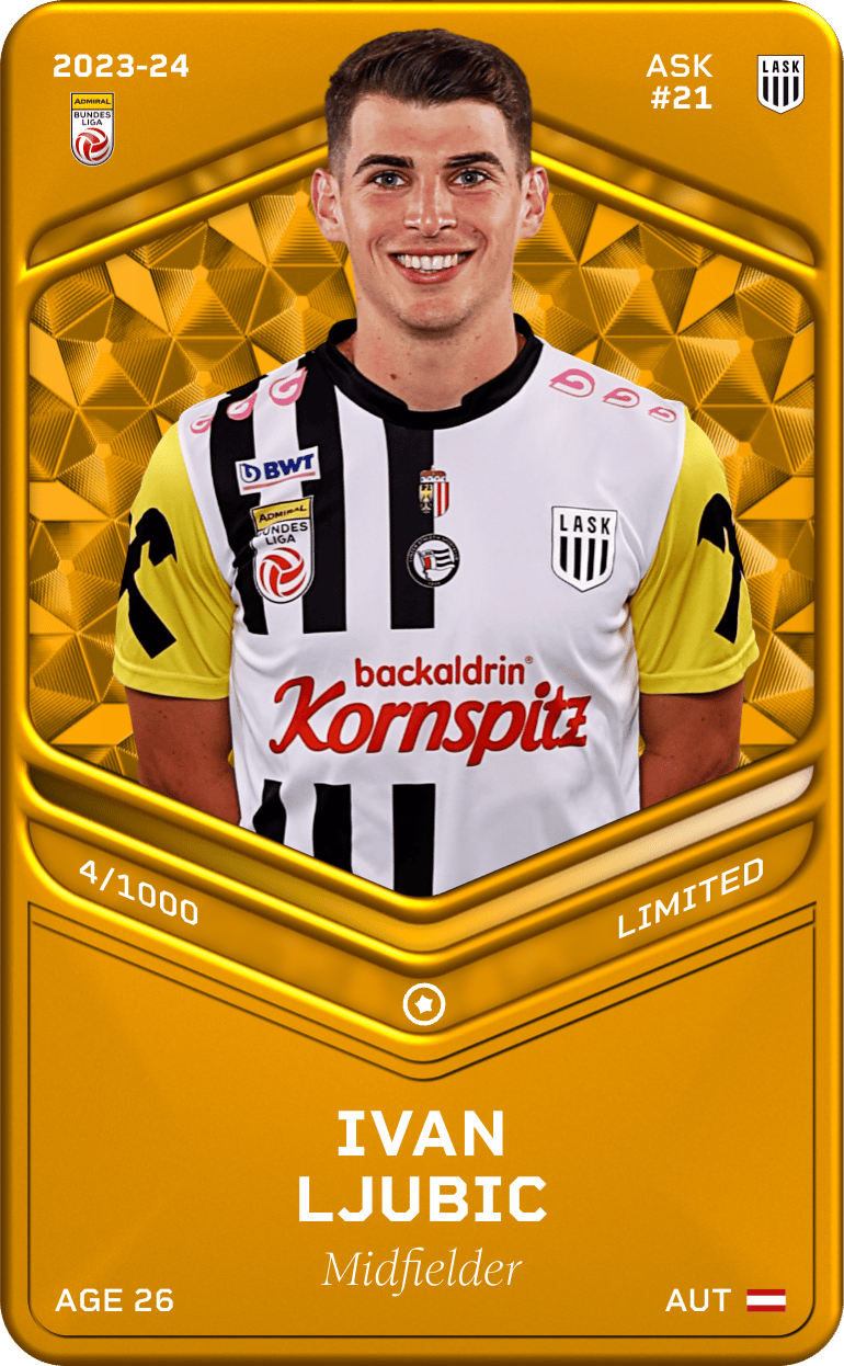 Ivan Ljubic 2023-24 • Limited 4/1000