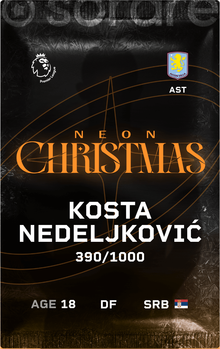 Kosta Nedeljković 2024-25 • Limited 390/1000