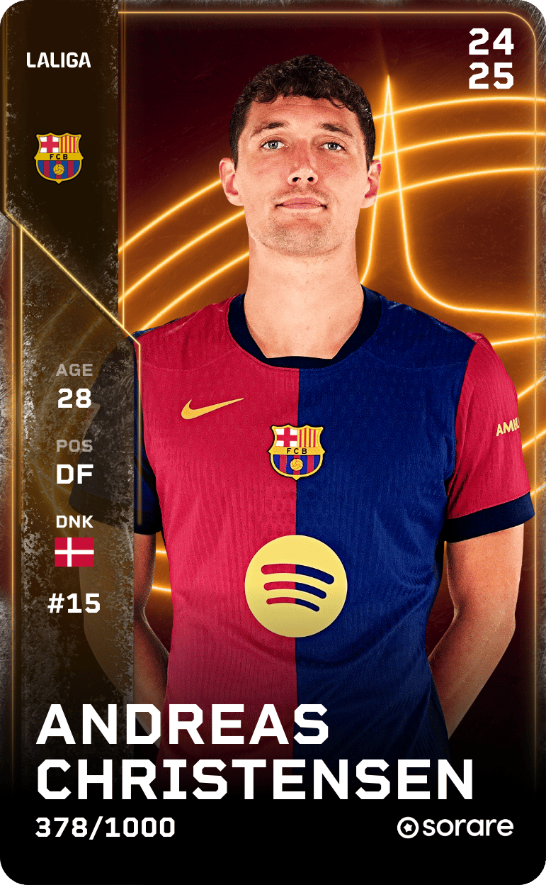 Andreas Christensen 2024-25 • Limited 378/1000