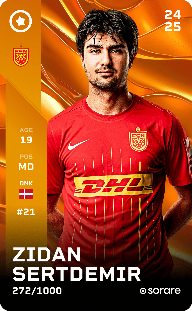 Zidan Sertdemir 2024-25 • Limited 272/1000