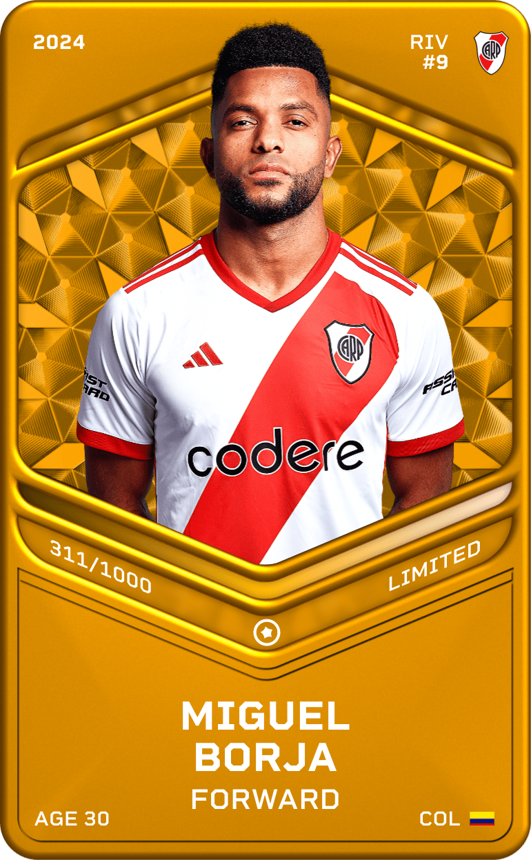 Miguel Borja 2024-25 • Limited 311/1000