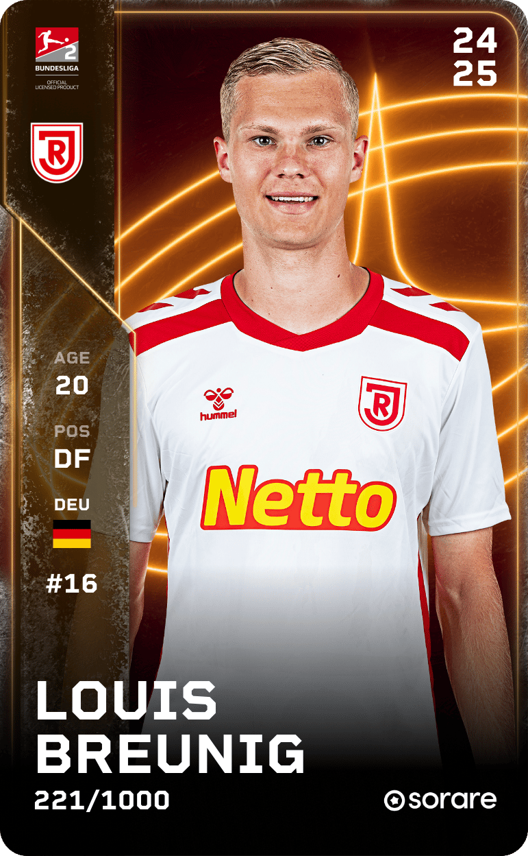 Louis Breunig 2024-25 • Limited 221/1000