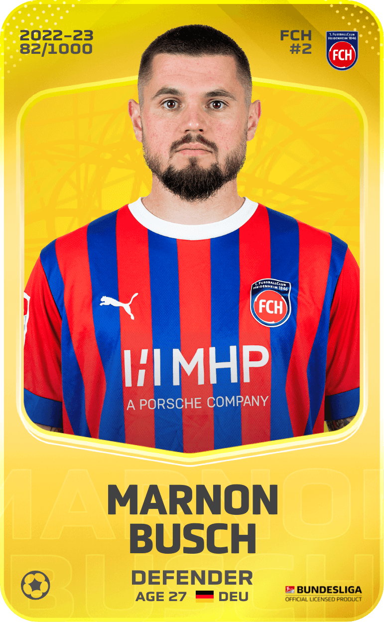 Marnon Busch 2022-23 • Limited 82/1000