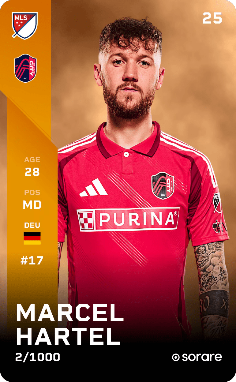 Marcel Hartel 2025-26 • Limited 2/1000