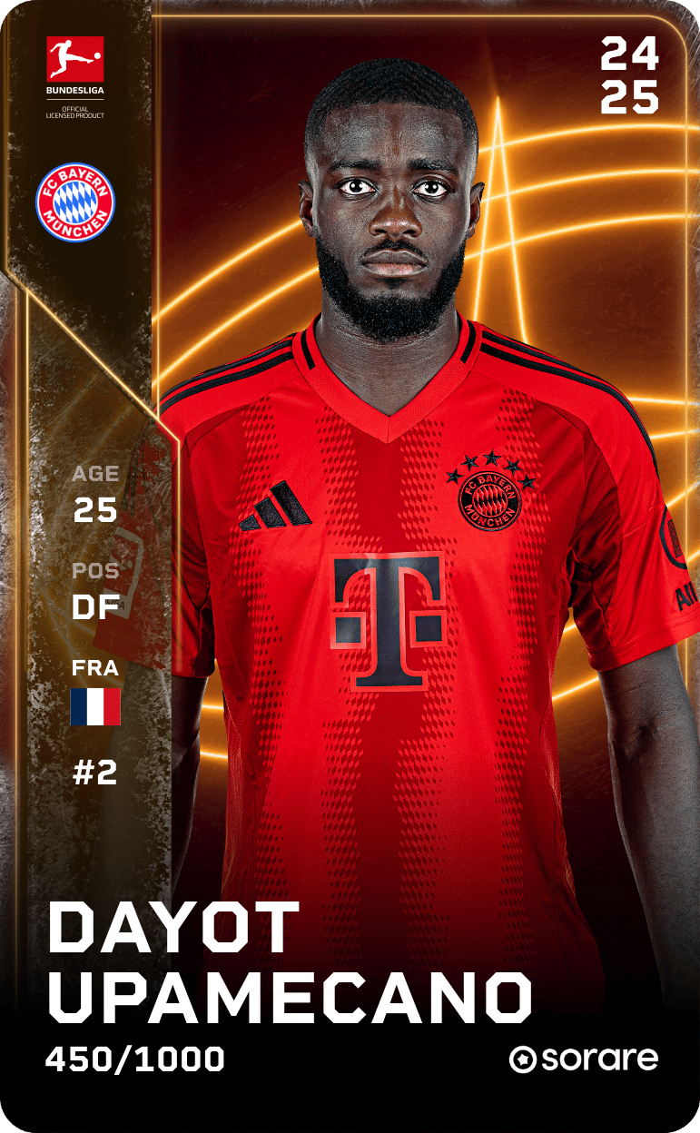 Dayot Upamecano 2024-25 • Limited 450/1000