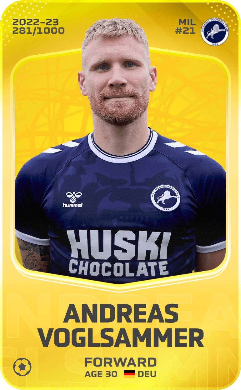 Andreas Voglsammer 2022-23 • Limited 281/1000