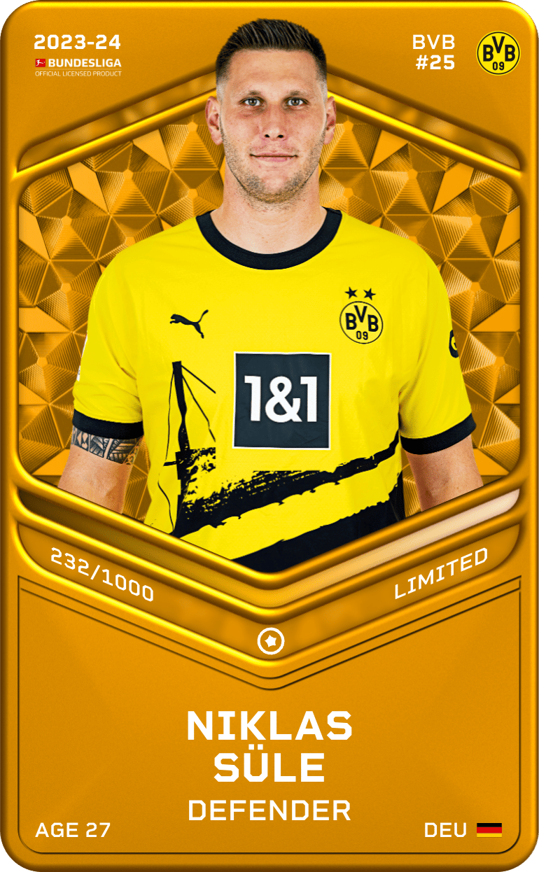 Niklas Süle 2023-24 • Limited 232/1000